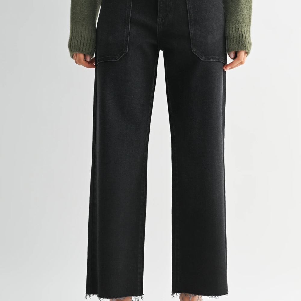 Just Black Women's Jeans in Dark Gray